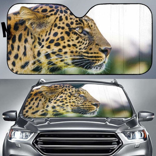 Leopard Zoo Big Cat Hd Car Sun Shade
