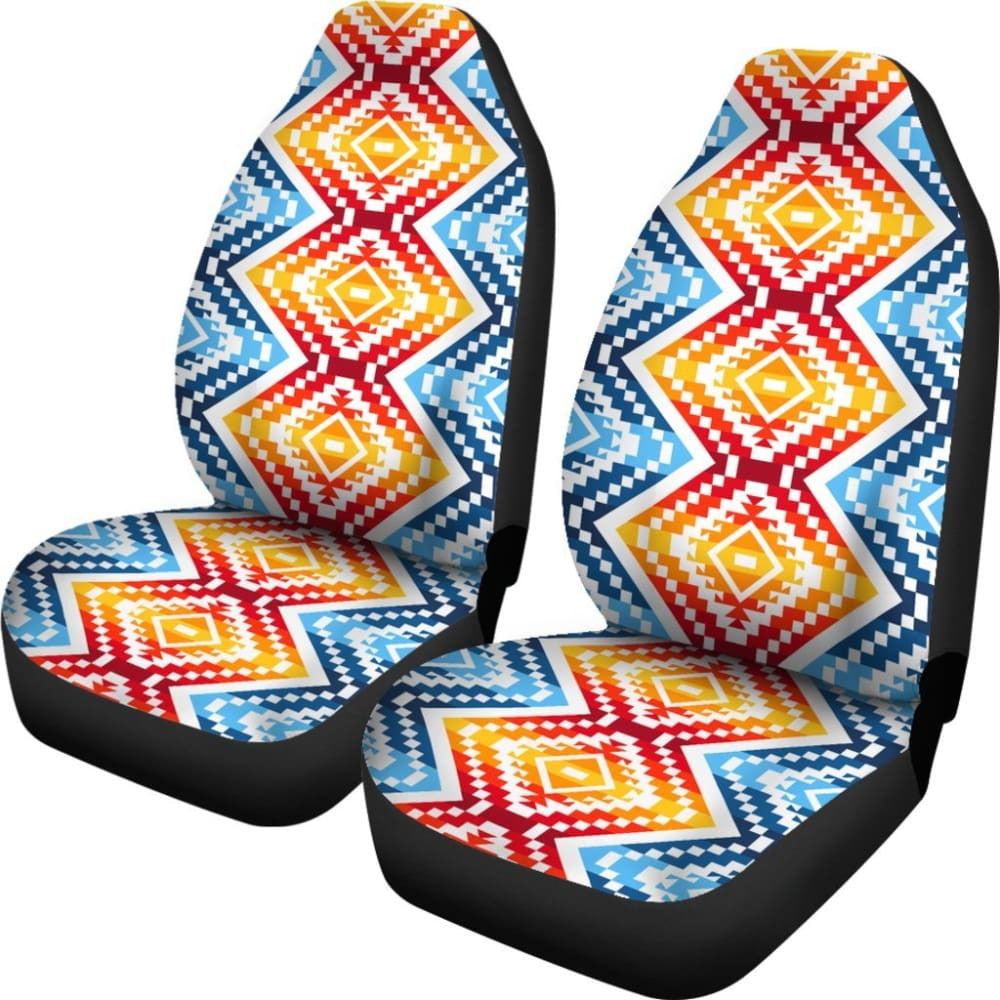 Colorful Aztec Car Seat Covers