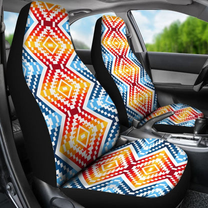 Colorful Aztec Car Seat Covers