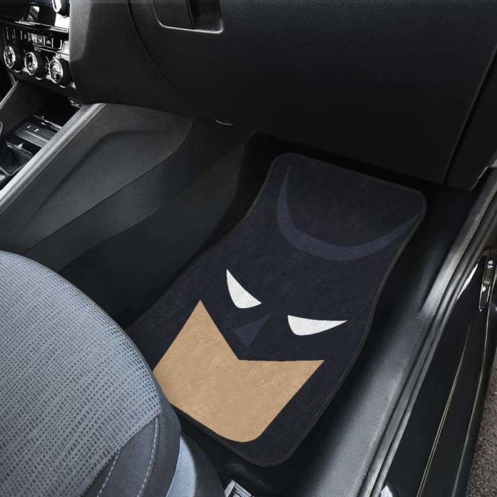 Batman Stupid Face Cartoon Car Floor Mats