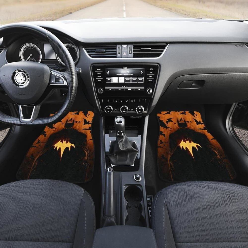 Batman Demons Knight In Bats Theme Car Floor Mats