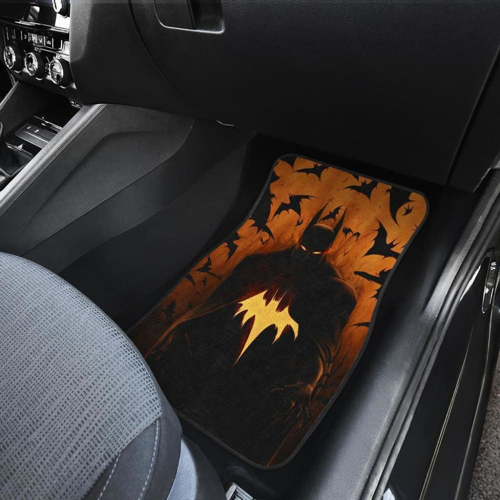 Batman Demons Knight In Bats Theme Car Floor Mats