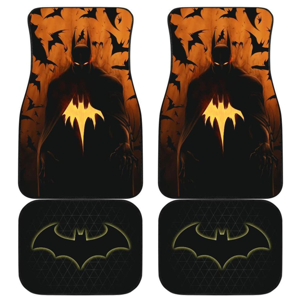 Batman Demons Knight In Bats Theme Car Floor Mats