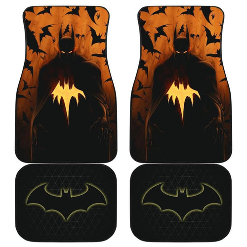 Batman Demons Knight In Bats Theme Car Floor Mats
