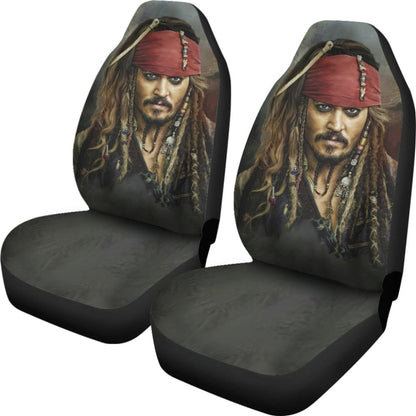 Jack Sparrow Movie Pirates Of The Caribbean Car Seat Covers