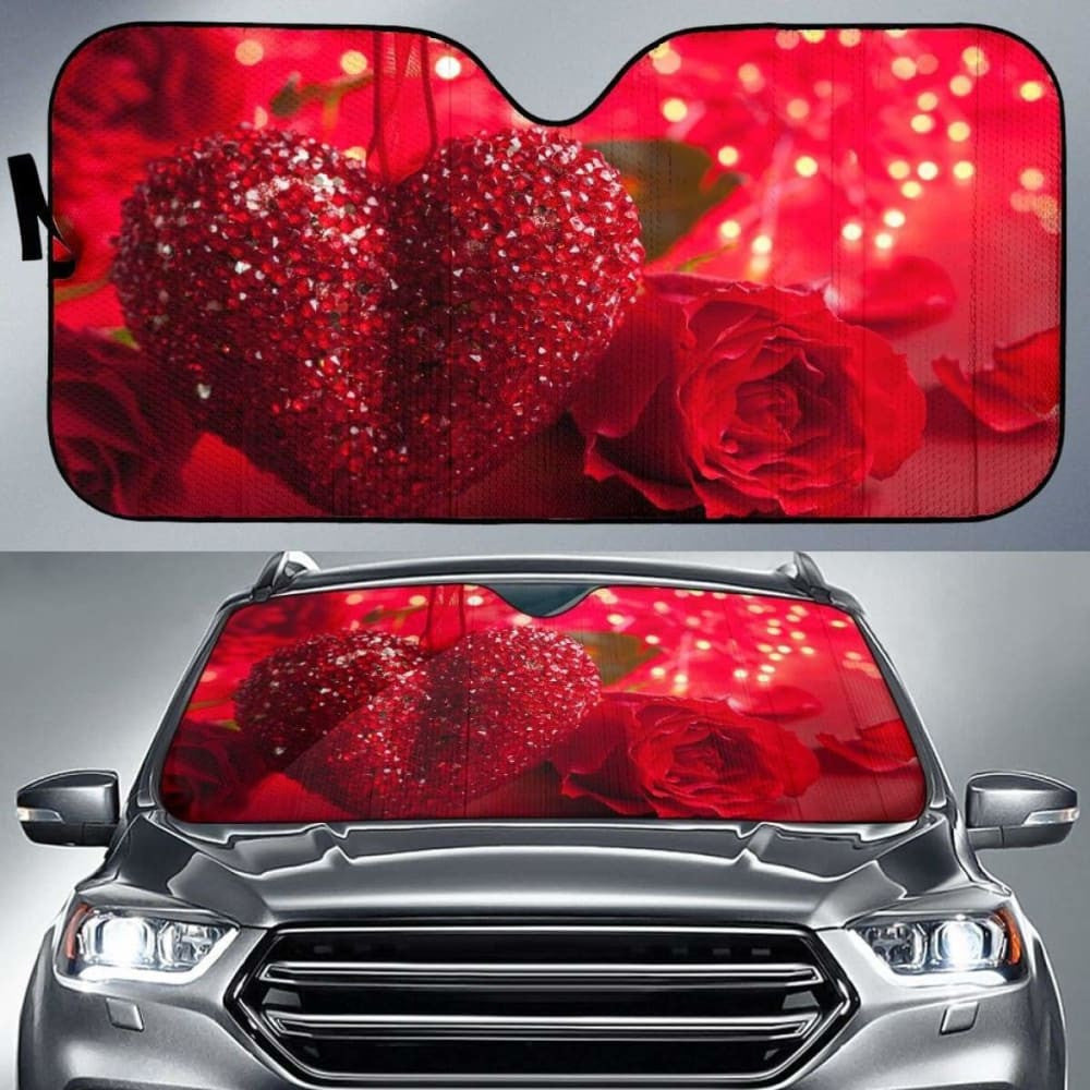 Rose Heart Valentines Day Love Sun Shade amazing best gift ideas