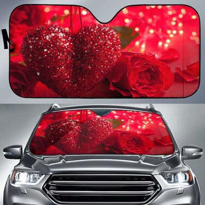Rose Heart Valentines Day Love Sun Shade amazing best gift ideas