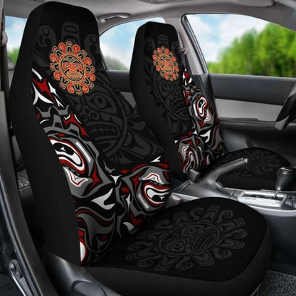 Car Seat Covers Haida Sun Tattoo
