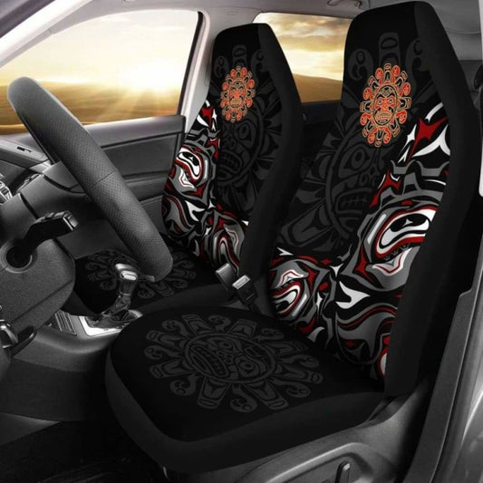 Car Seat Covers Haida Sun Tattoo