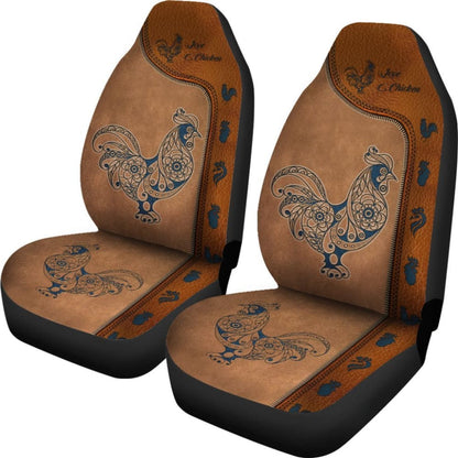 Chicken Leather Car Seat Covers