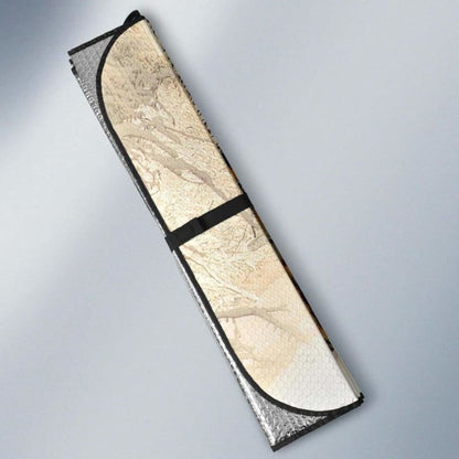 Tiger Cub Snow WinterK Car Sun Shade