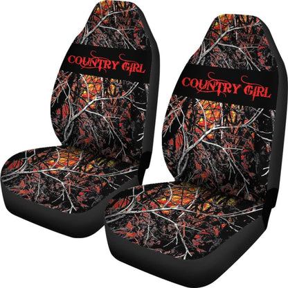 Wildfire Camouflage Country Girl Car Seat Covers