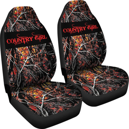 Wildfire Camouflage Country Girl Car Seat Covers