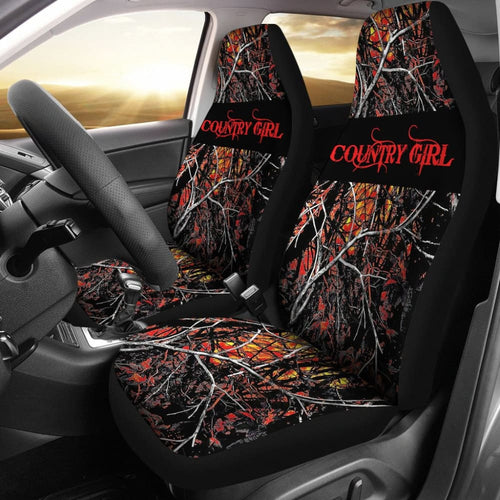 Wildfire Camouflage Country Girl Car Seat Covers