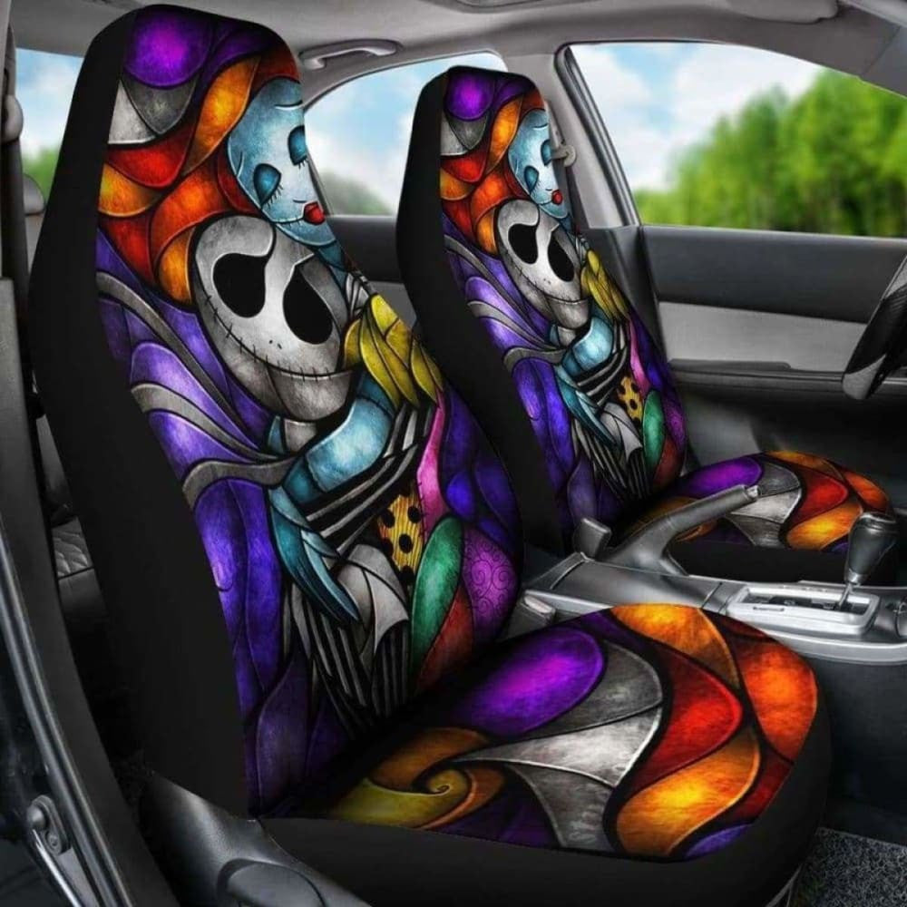 Nightmare Before Christmas Art Car Seat Covers Amazing