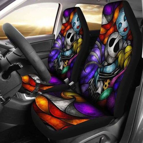Nightmare Before Christmas Art Car Seat Covers Amazing