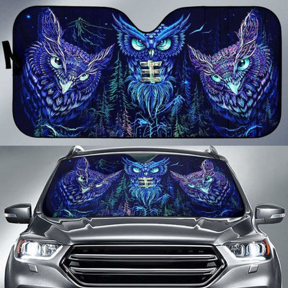 Owl Mystical Animal Car Sun Shades Amazing Gift