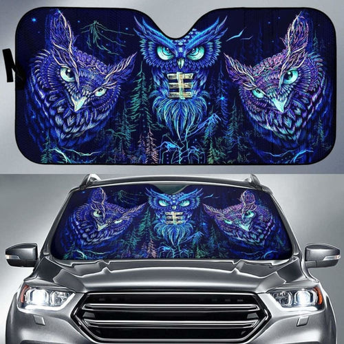 Owl Mystical Animal Car Sun Shades Amazing Gift