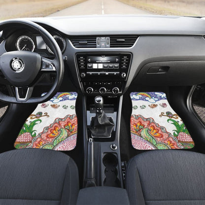 Happy Owls Car Floor Mats