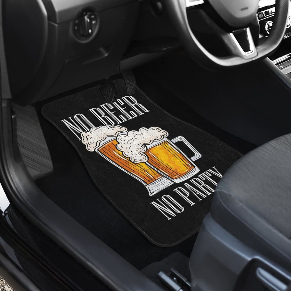 No Beer, No Party Car Floor Mats