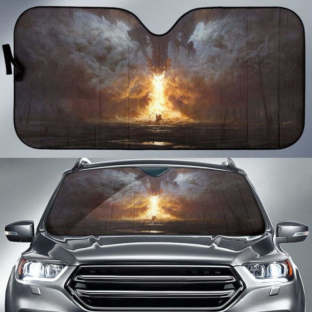 Evil Dragon Attack Cool Sun Shade amazing best gift ideas