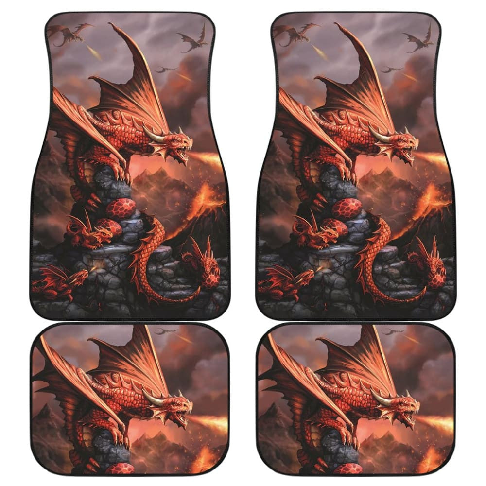 Ancient Dragon Be Lord From Newborn Car Floor Mats