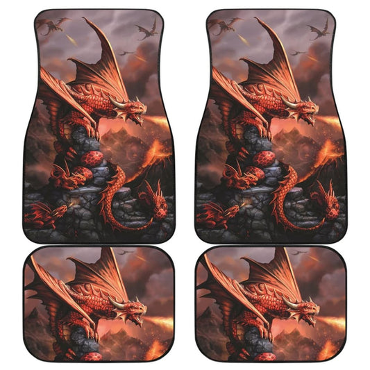 Ancient Dragon Be Lord From Newborn Car Floor Mats