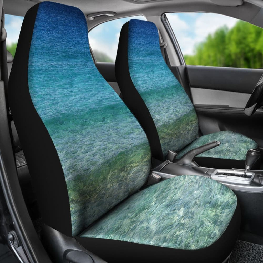 Beach Ocean Water Car Seat Covers