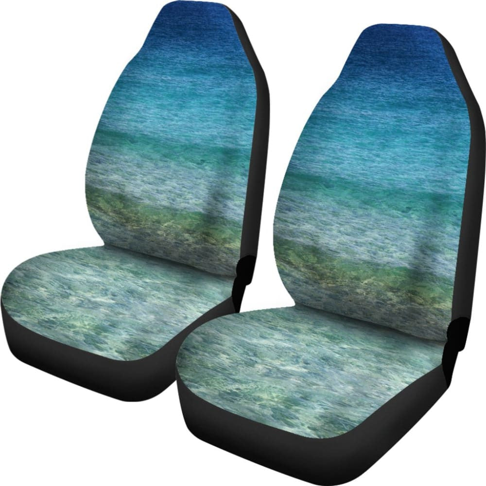 Beach Ocean Water Car Seat Covers