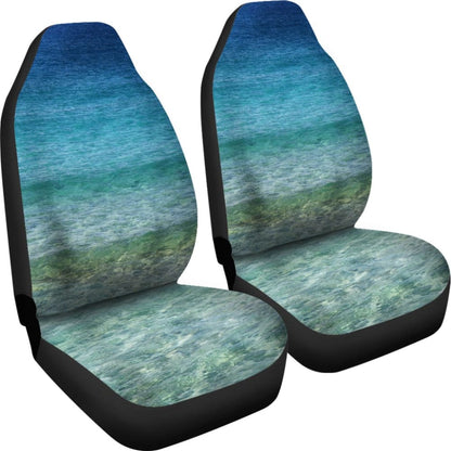 Beach Ocean Water Car Seat Covers