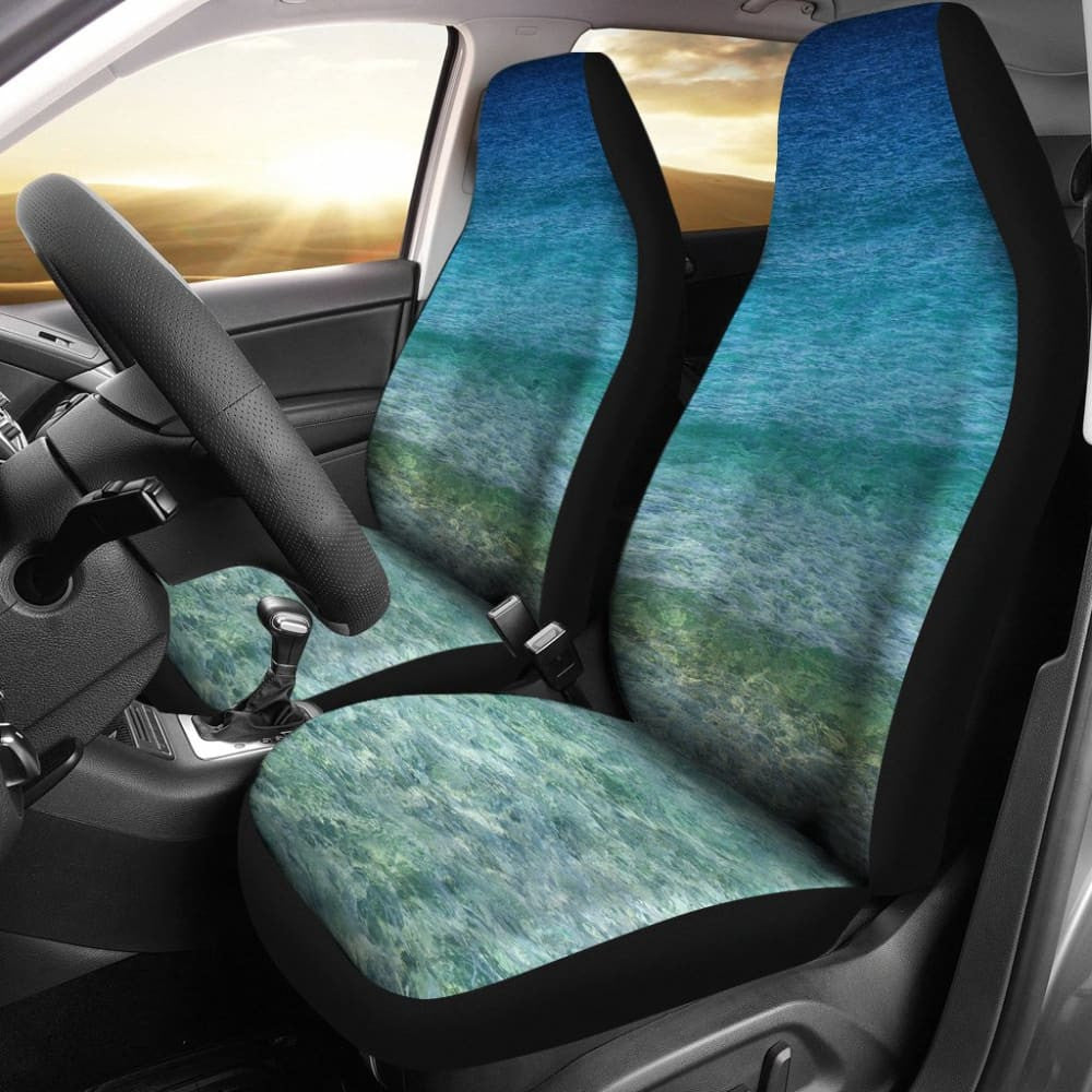 Beach Ocean Water Car Seat Covers