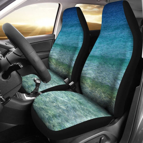 Beach Ocean Water Car Seat Covers
