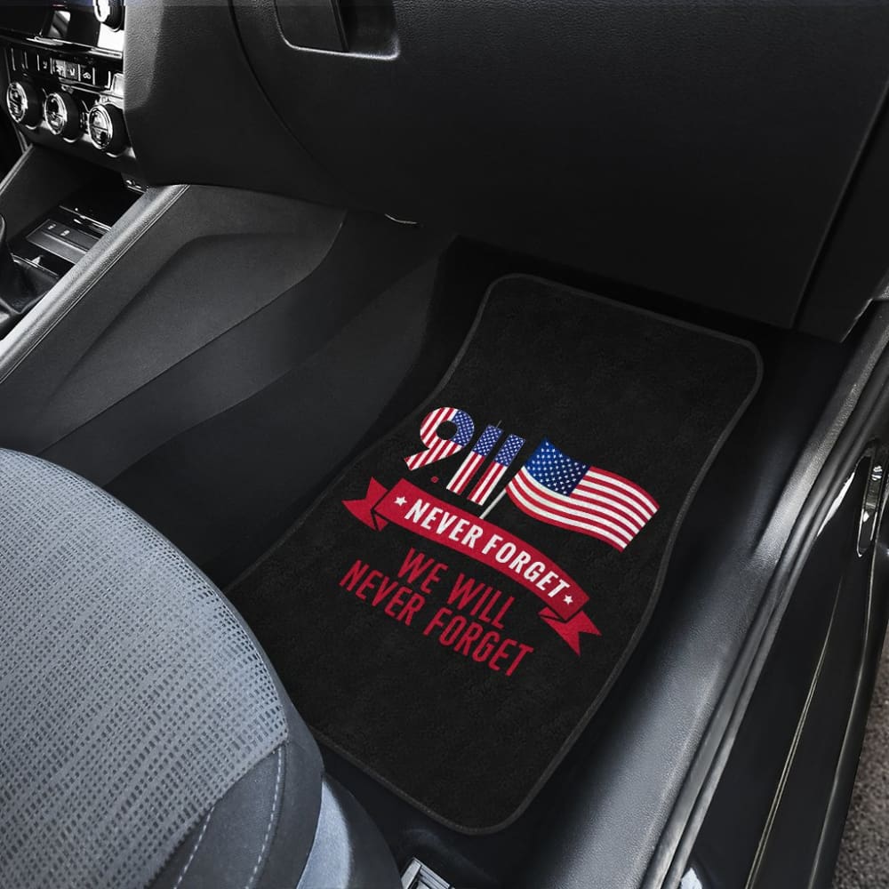 Amazing Gift Idea . Never Forget We Will Never Forget Car Floor Mats