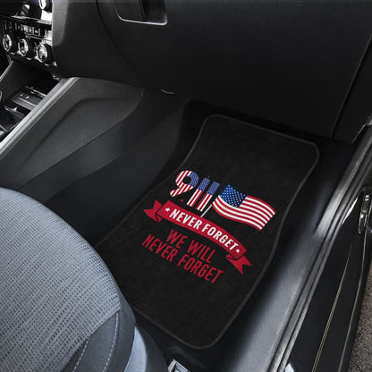 Amazing Gift Idea . Never Forget We Will Never Forget Car Floor Mats