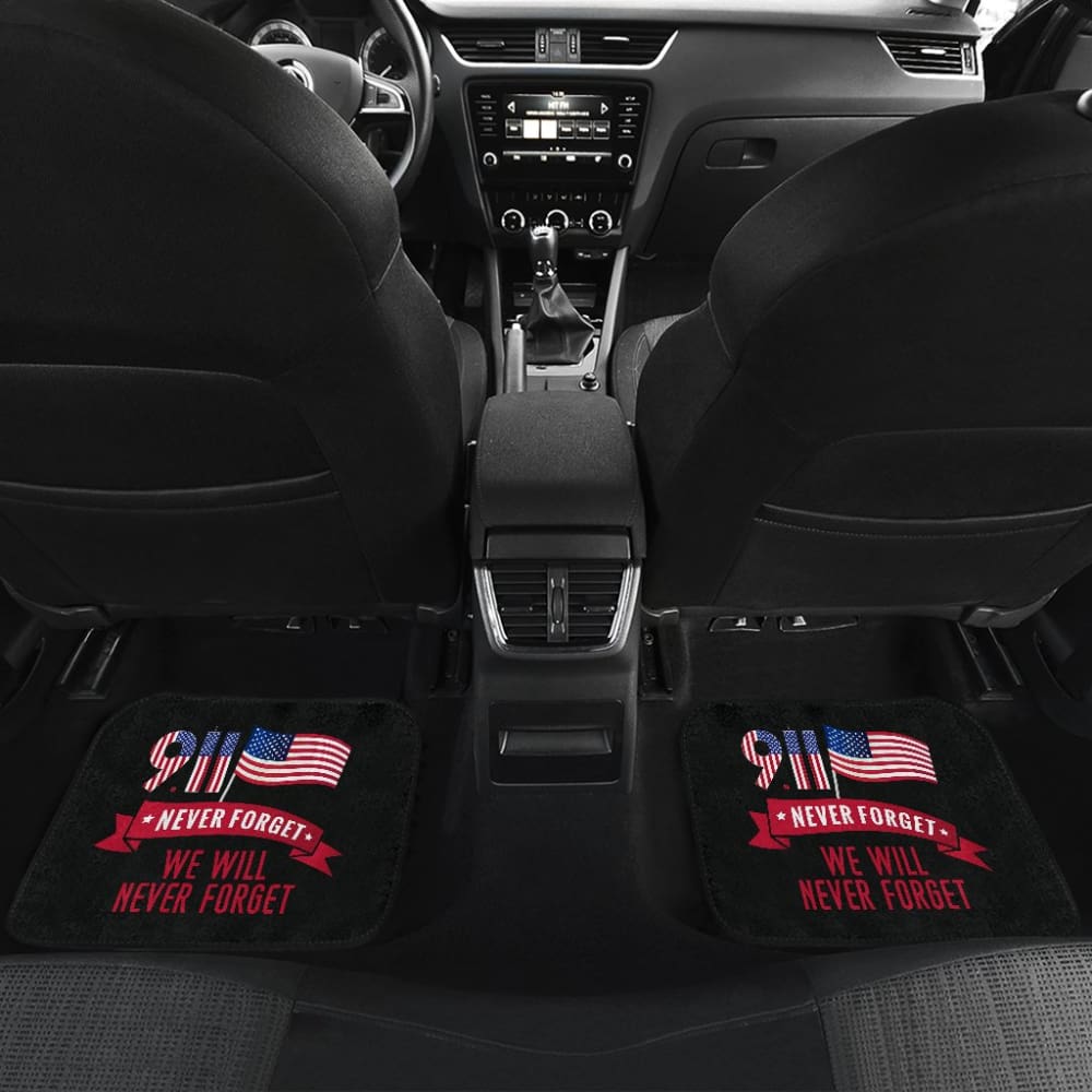 Amazing Gift Idea . Never Forget We Will Never Forget Car Floor Mats