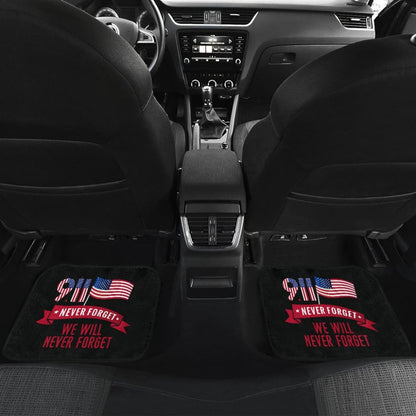 Amazing Gift Idea . Never Forget We Will Never Forget Car Floor Mats