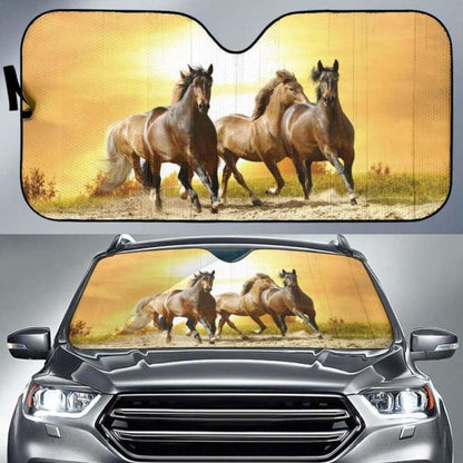 Wild Horse Car Sun Shades
