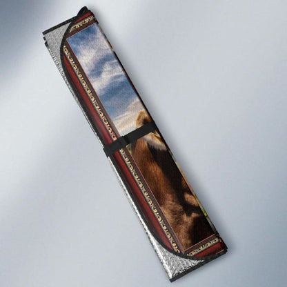 Auto Sun Shades - Cow