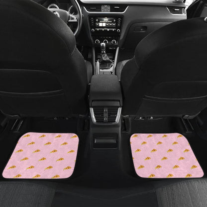 Pizza Design Pattern Universal Fit Car Floor Mats