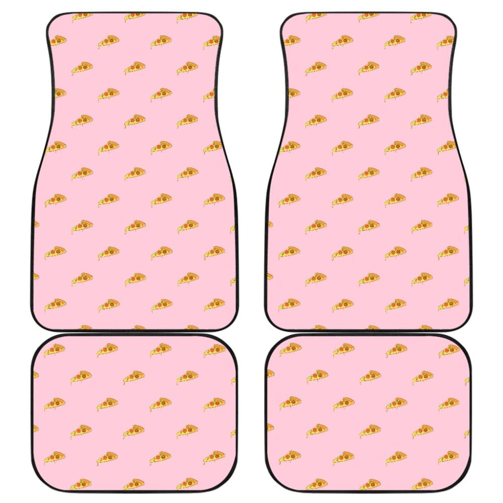 Pizza Design Pattern Universal Fit Car Floor Mats