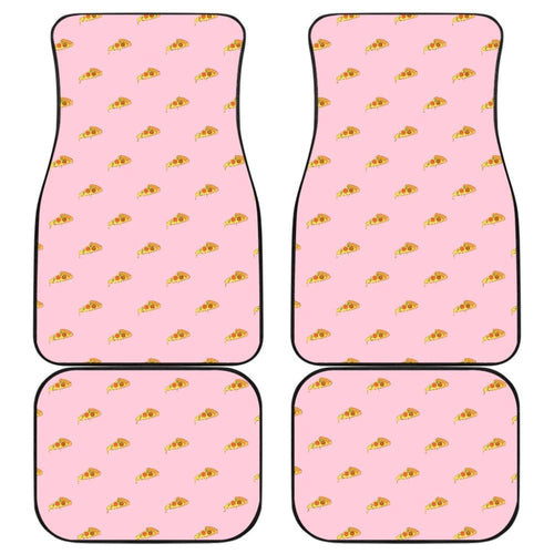 Pizza Design Pattern Universal Fit Car Floor Mats