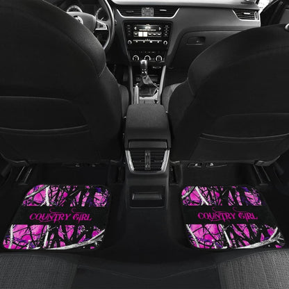 Camouflage Country Girl Car Floor Mats