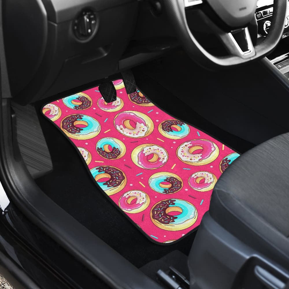 Colorful Donuts Car Floor Mats