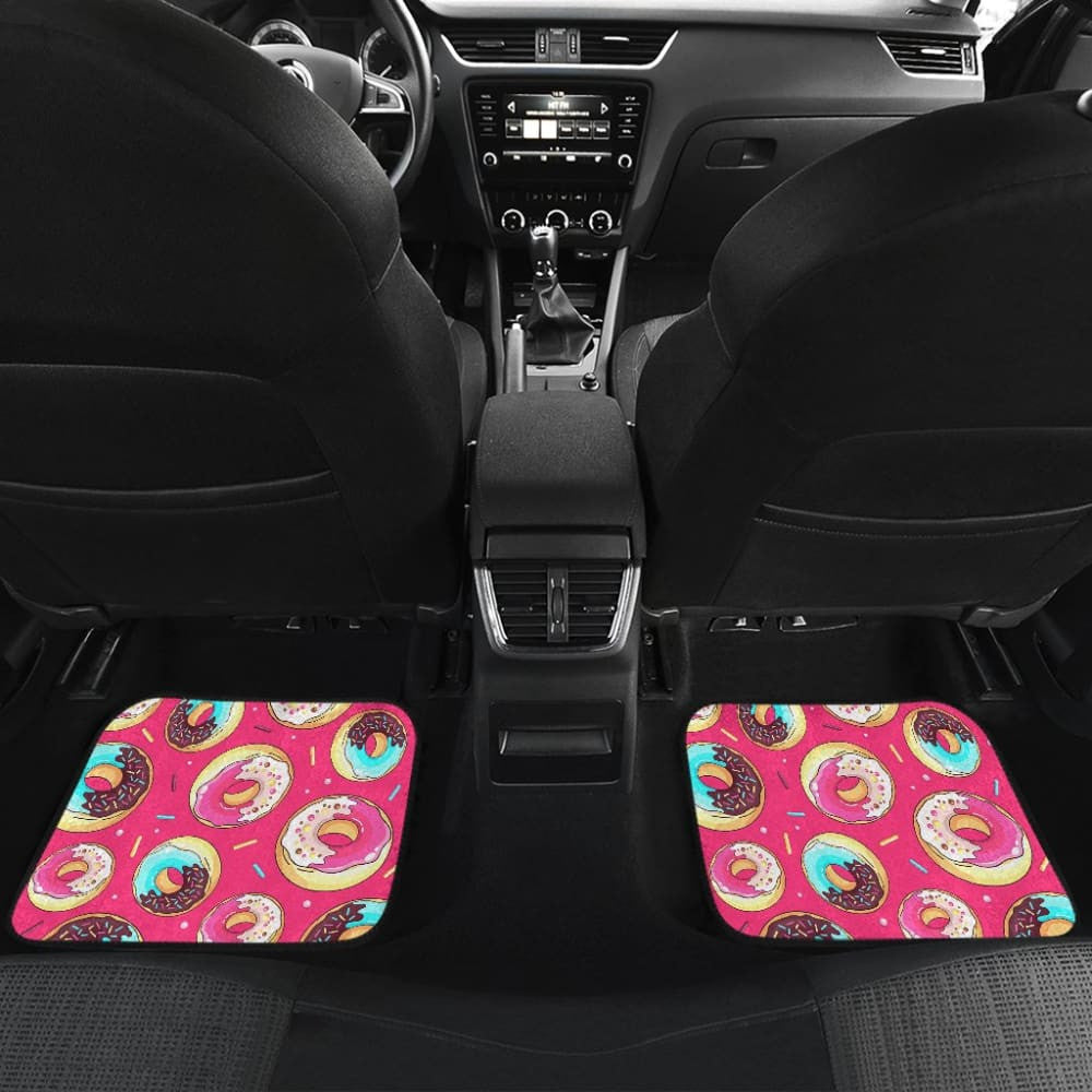 Colorful Donuts Car Floor Mats