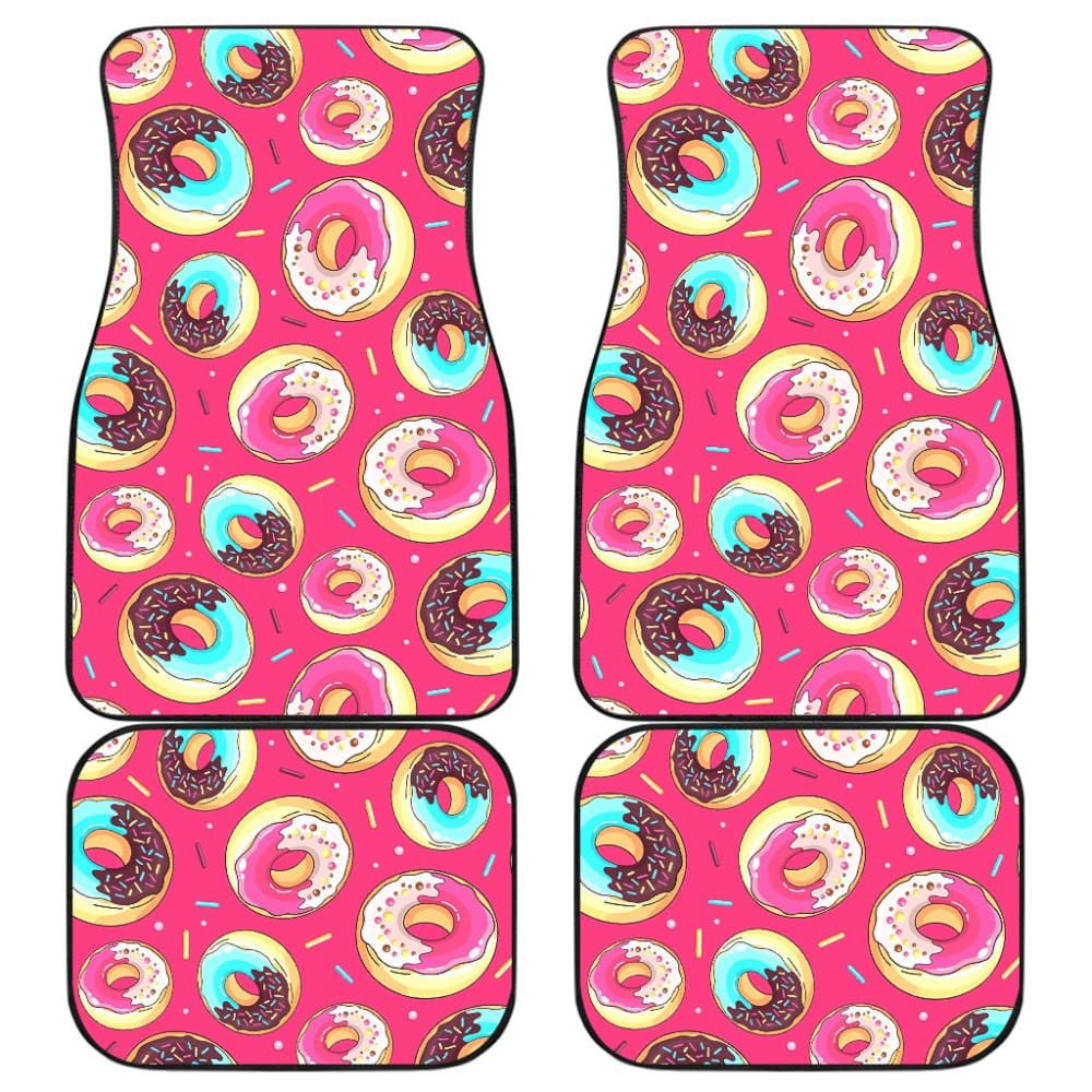 Colorful Donuts Car Floor Mats
