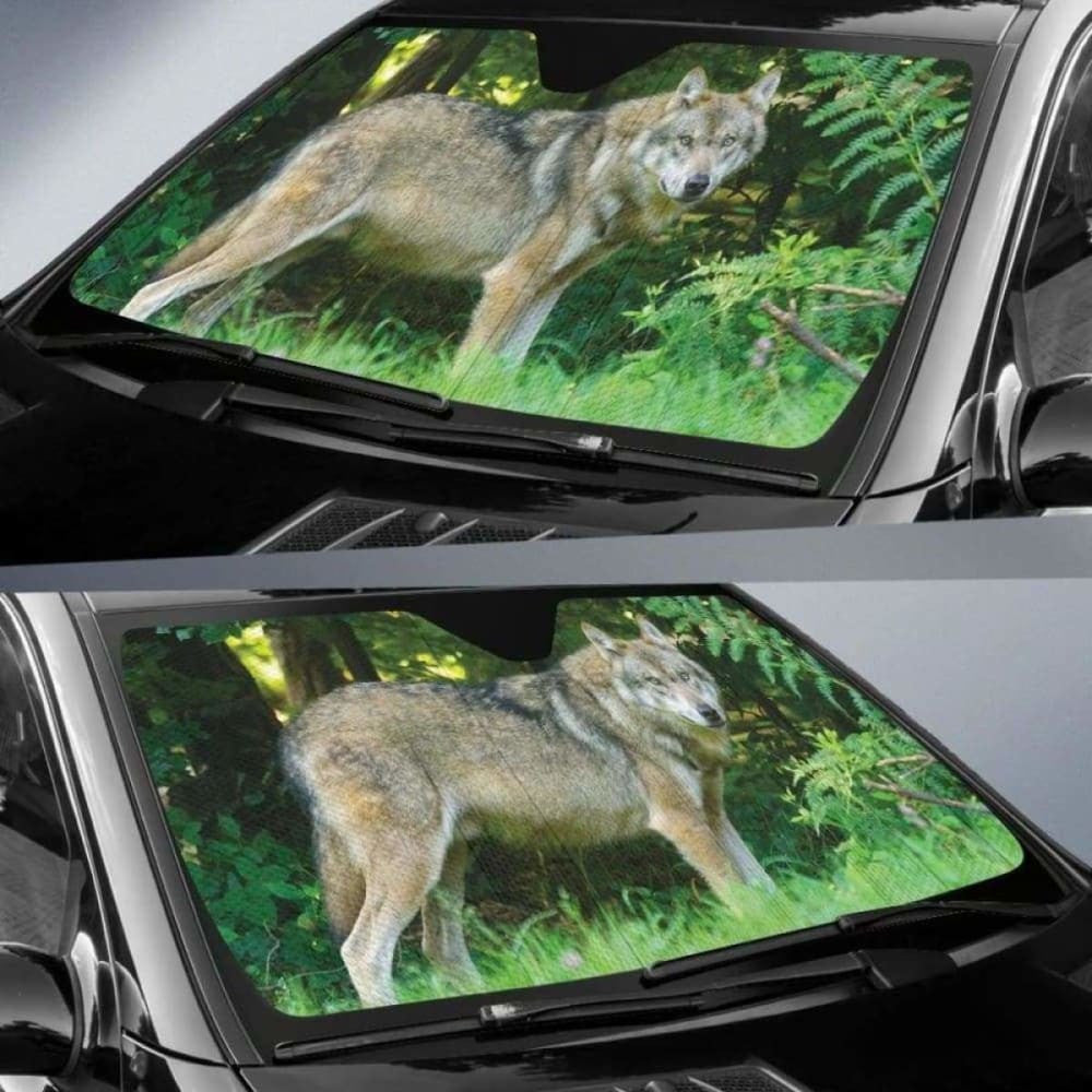 Wild Wolf Car Sun Shades