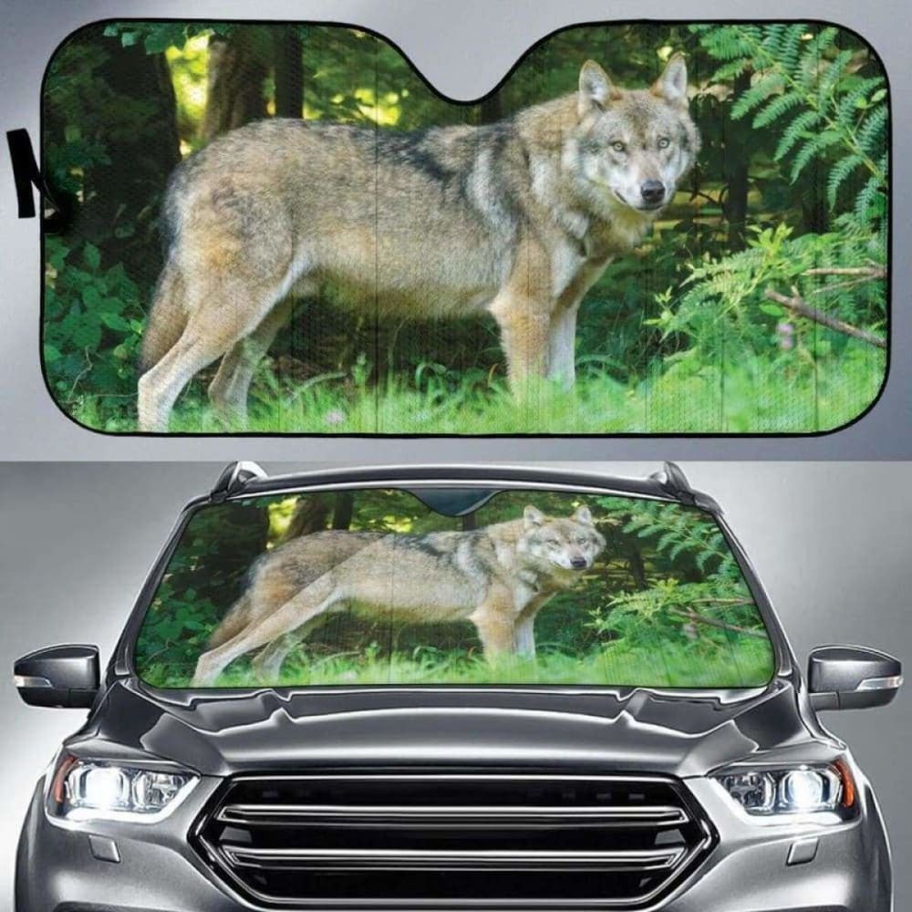 Wild Wolf Car Sun Shades