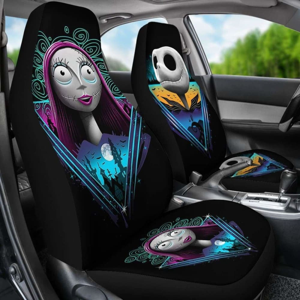 Nightmare Before Christmas Love Fan Art Car Seat Cover Right