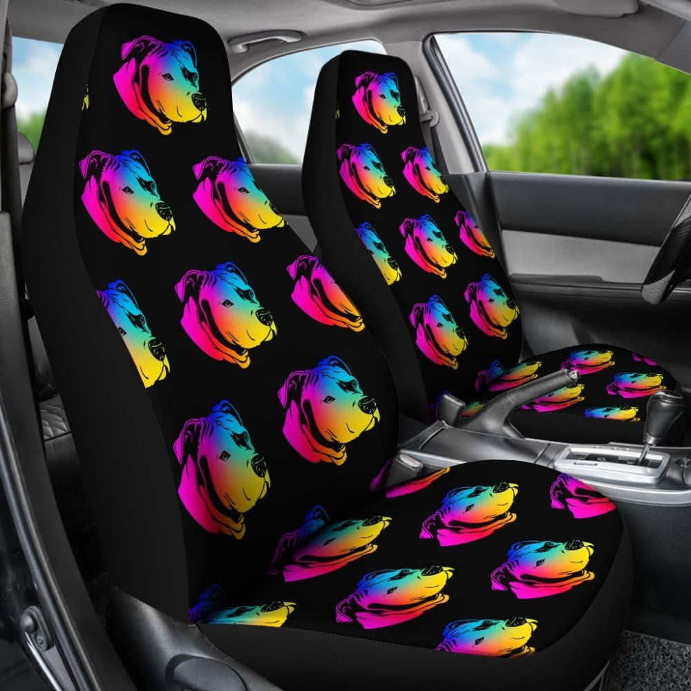 Rainbow Pit Car Seat Covers