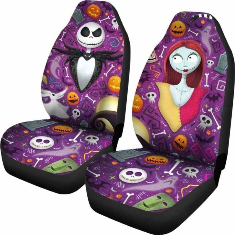 Jack Skellington Sally Car Seat Covers Amazing